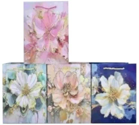 Torba prezentowa Kwiaty MIX - Merkpol