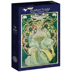 Puzzle 1000 Mucha, Królowa dnia - Bluebird Puzzle