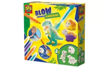 Pisaki z aerografem Dinozaury 3szt - SES