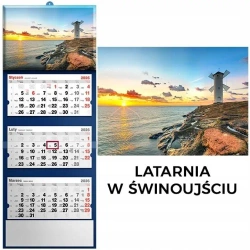 Kalendarz 2026 trjdzielny latarnia - Evena