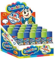 Klej w sztyfcie15g (24szt) BAMBINO - ST-MAJEWSKI
