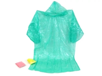 Płaszcz przeciwdeszczowy z kapturem MIX - ADAR