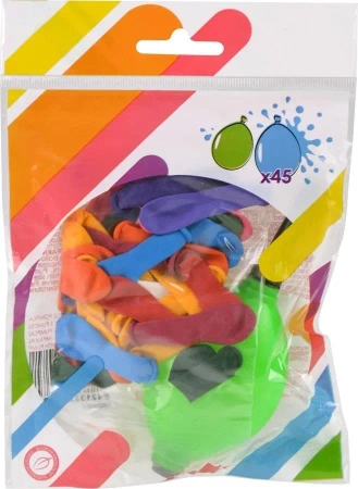 Balony wodne z pompką 45szt - Arpex