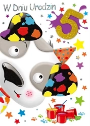 Karnet Urodziny 5 GM-844 - Armin Style