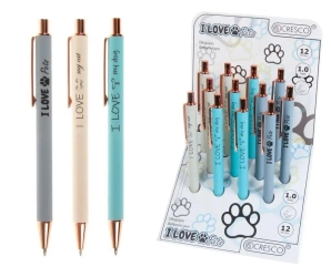 Długopis I Love Pets (12szt) - Cresco