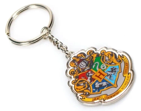 Harry Potter Brelok metalowy Herb Hogwartu - Half Moon Bay