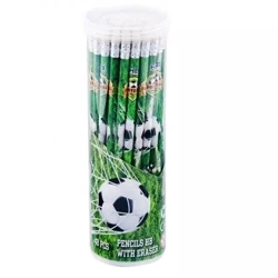 Ołówek z gumką HB Football (48szt) - STARPAK