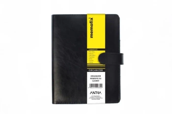 Organizer Memofix 2026 A5 czarny - Antra