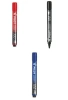 3 x Marker permanentny Pilot SCA-100 okrągły czarny/czerowny/niebieski