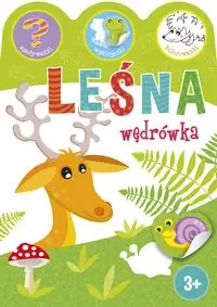 Leśna wędrówka. Zgadywanki, wyklejanki, kolorowanki - Ewa Gorzkowska-Parnas