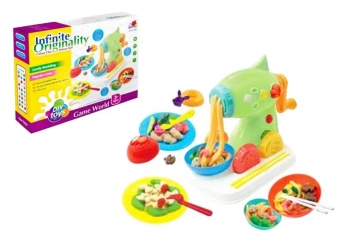 Masa plastyczna z akcesoriami i maszynką - SWEDE