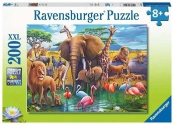 Puzzle XXL 200 Dzikie zwierzęta - Ravensburger