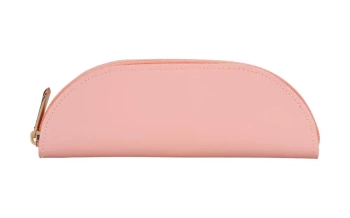 Piórnik Moon na suwak ciemno różowy - Antra