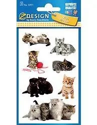 Naklejki papierowe - Kotki 2 - Zdesign
