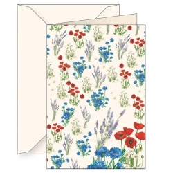Karnet B6 + koperta 5692 Kwiaty polne - Tassotti