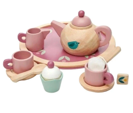 Serwis do herbaty drewniany Mini Chef - Tender Leaf Toys