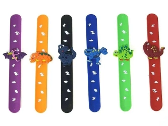Bransoletka samozaciskowa dinozaury MIX kolorów - ADAR