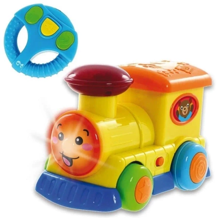 Pojazdy sterowane z kierownicą - Lokomotywa - Smily Play