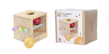 Montessori Kostka z kulkami - Eichhorn