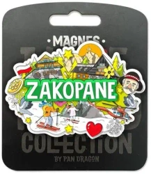 Magnes I love Poland Zakopane ILP-MAG-C-ZAK-44 - Pan Dragon