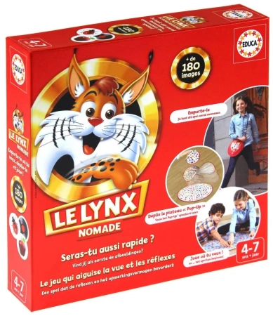 Gra Lynx 180 Ryś wersja podróżna 110099 - Educa