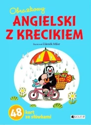 Obrazkowy angielski z Krecikiem (niebieski) - praca zbiorowa