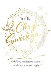 Karnet B6 PR-182 Chrzest - Kukartka