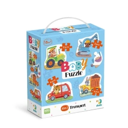 Baby puzzle 4w1 Transport - Dodo