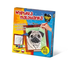 Wypukła malowanka Psy - Mops - Mirage Hobby
