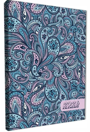 Kalendarz 2026 A5 dzienny sb/nd osobno Paisley - EV-Corp