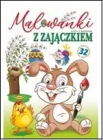 Malowanki z zajączkiem - praca zbiorowa