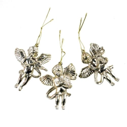 Aniołki wiszące złote 3szt - Arpex