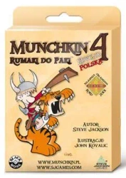 Munchkin 4 Rumaki do Paki BLACK MONK - Jackson Steve Autor:, John Ilustracje: Kovalic