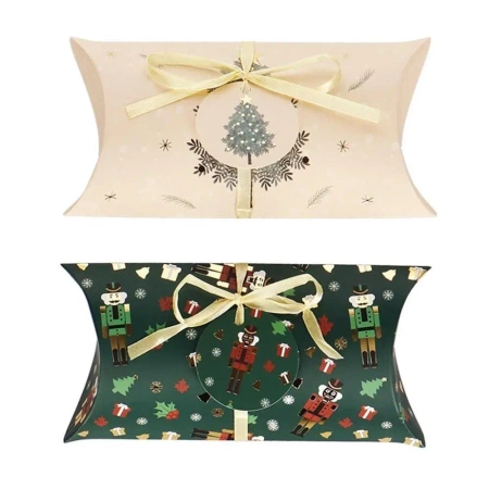 Pudełka składane typu pillow box 22x10cm / kpl. 2 szt. - INCOOD