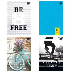 Zeszyt A5 60k kratka MAT + UV FSC Mix Credit INTERDRUK