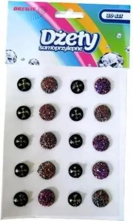 Dżety samoprzylepne 20szt - Brewis