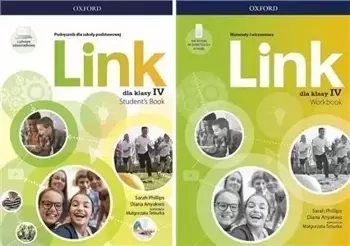 Link 4 Podręcznik Materiały ćwiczeniowe Oxford - praca zbiorowa