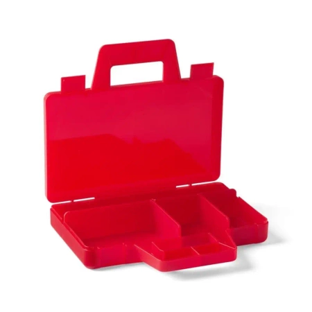 Lego(R) mały box do sortowania klocków czerwony - NHG