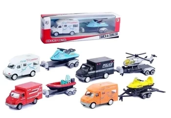 Auto z przyczepą - SWEDE