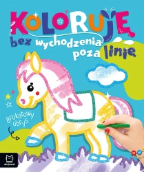 Koloruję bez wychodzenia poza linię. Brokatowy... - Anna Podgórska