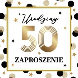 Zaproszenie Urodziny (10szt) - Armin Style