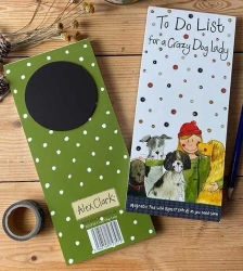 Lista zakupów z magnesem MNP28 Crazy Dog Lady Psia - Alex Clark