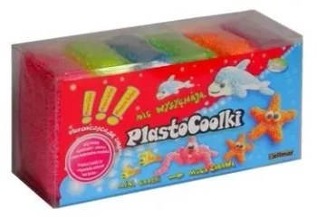 PlastoCoolki neon 6 sztuk - Sellmar