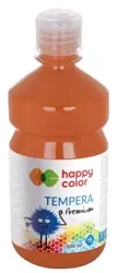 Farba tempera Premium 500ml brązowa HAPPY COLOR - GDD
