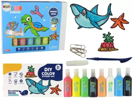 Naklejki na okno zwierzęta morskie - Leantoys