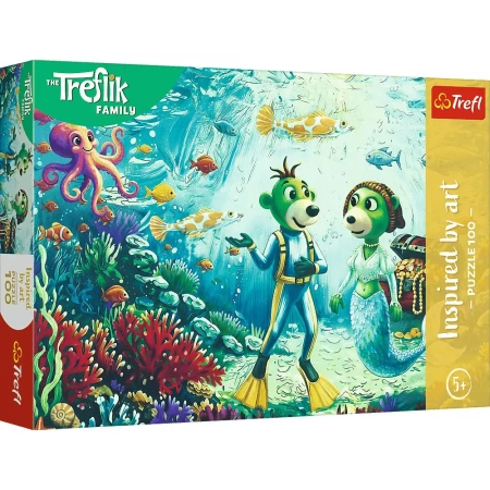 Puzzle 100 Magia głębin - Trefl