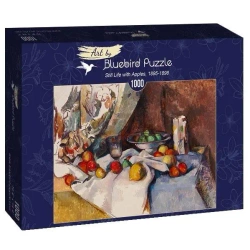 Puzzle 1000 Paul Cezanne, Martwa natura z jabłkami - Bluebird Puzzle