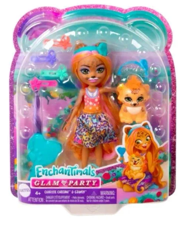 Lalka Deluxe Enchantimals Gepard - Mattel