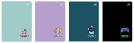 Zeszyt A5/32K trzylinia UV Yuhu (10szt) - INTERDRUK