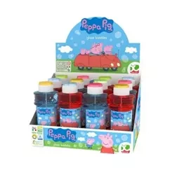 Bańki mydlane glass Peppa pig 300ml (12szt) - Dulcop